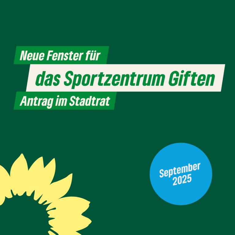 Austausch der Einfachverglasung im Sportzentrum Giften