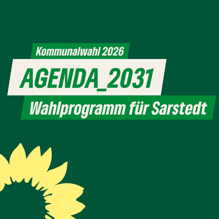 Kommunalwahl 2026: Unser AGENDA 2031