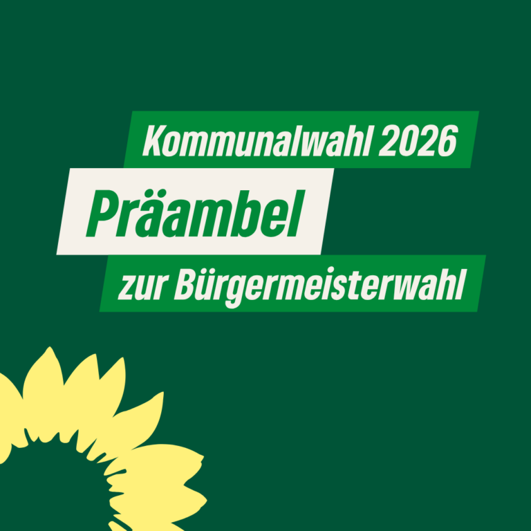 Präambel zur Bürgermeisterwahl
