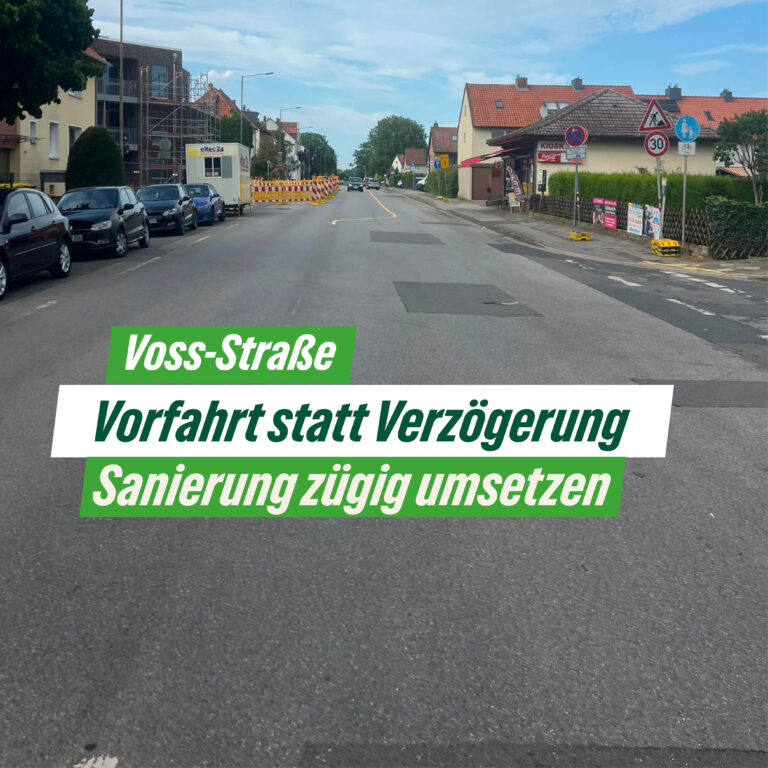 Voss-Straße: Vorfahrt statt Verzögerung